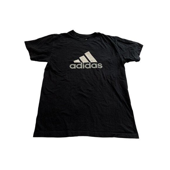 Adidas Logo T-Shirt in Black White - Picture 1 of 3